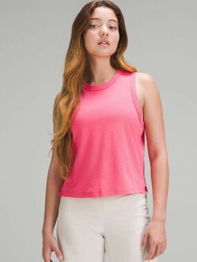 Lululemon Classic-Fit Cotton-Blend Tank Top